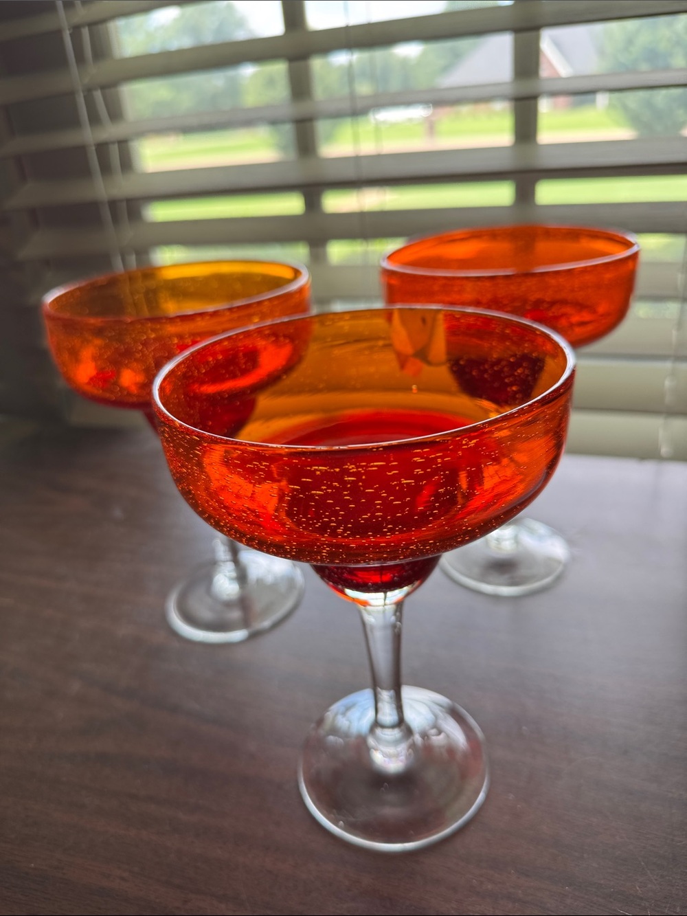 Set of 3 Margarita Glasses